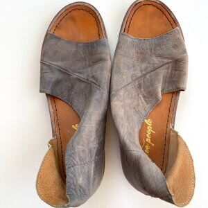 Free People Mont Blanc Sandals: Dark Gray